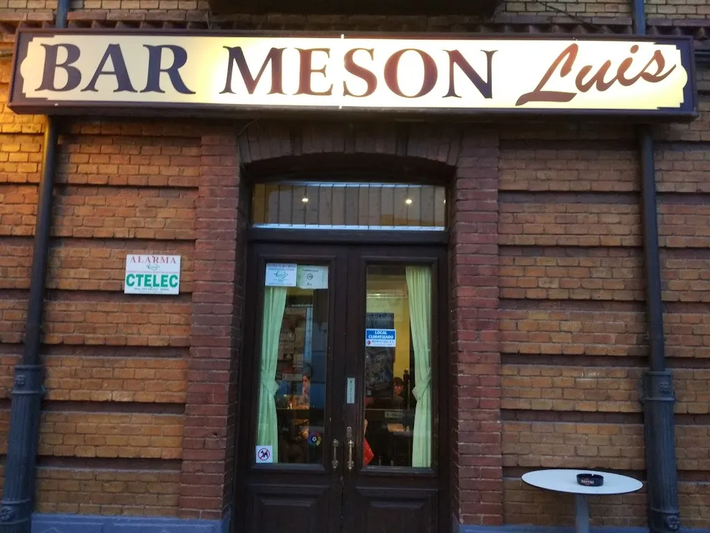 Bar Mesón Luis restaurant in Burgo de Osma-Ciudad de Osma