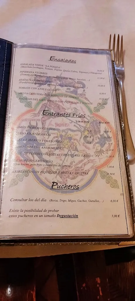 Menu_La Posada Del Cura_Gérgal_image_1