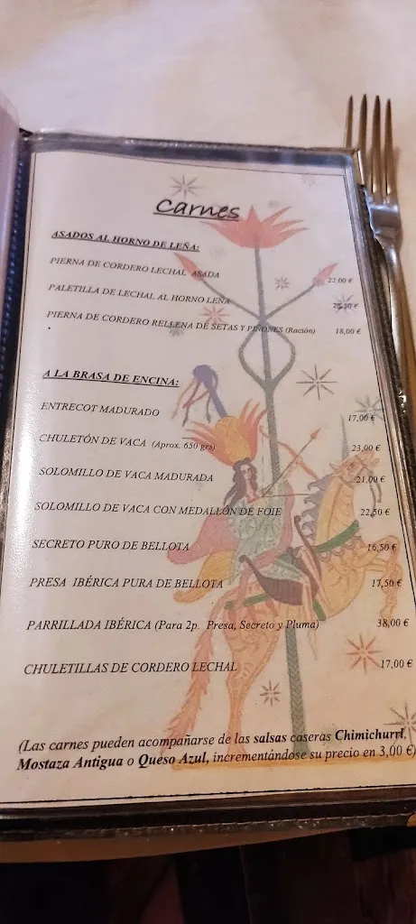 Menu_La Posada Del Cura_Gérgal_image_4
