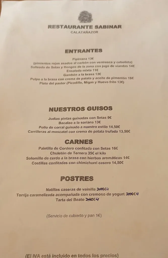 Menu_Restaurante Sabinar_Calatañazor_image_1