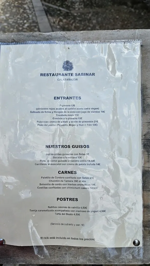 Menu_Restaurante Sabinar_Calatañazor_image_4