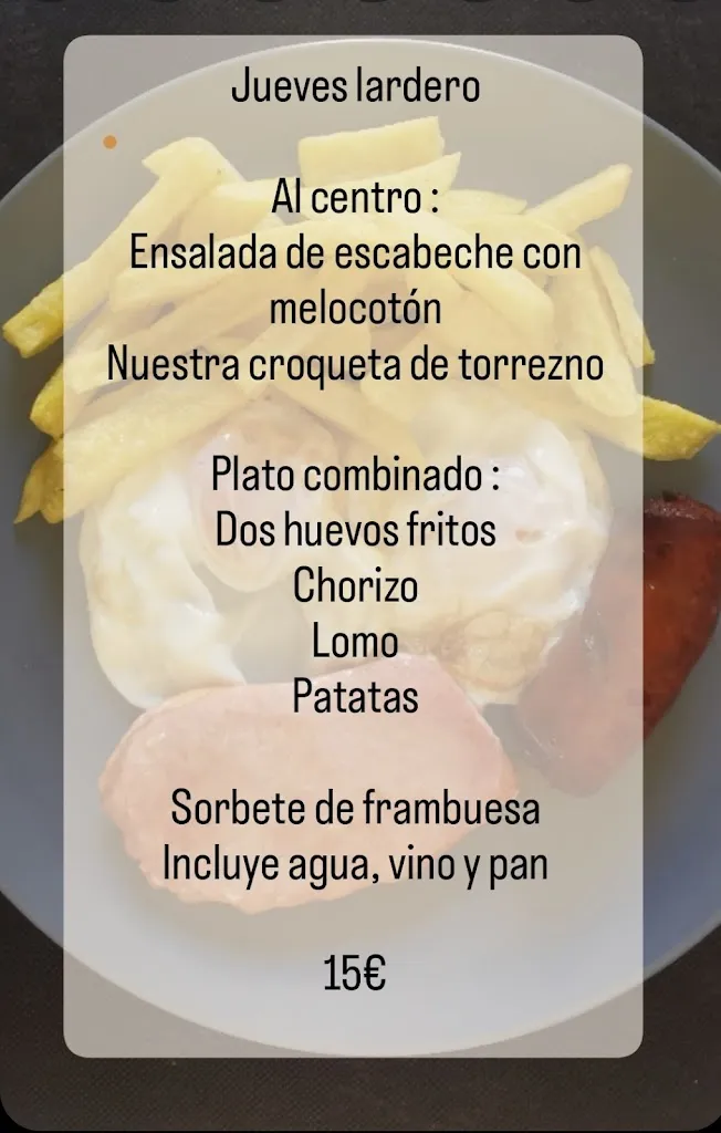 Menu_Bar Restaurante 