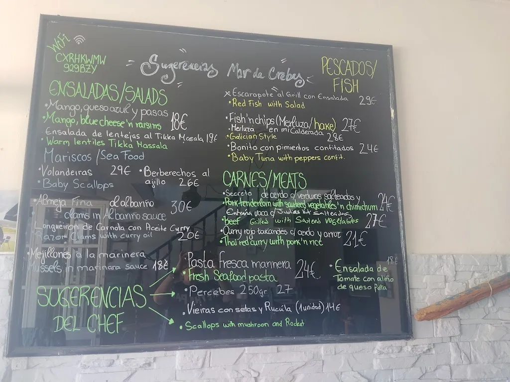 Menu_Restaurante Gastro Espacio Mar de Crebas_Corcubión_image_1