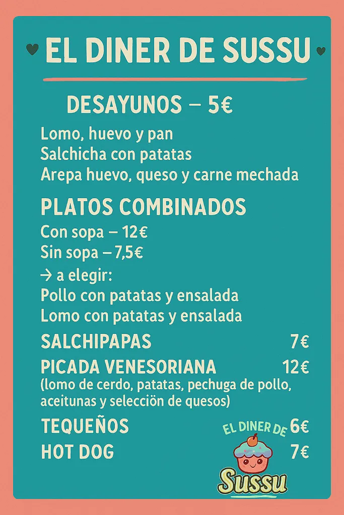 Menu_El Diner de Sussu_Escobosa de Almazán_image_1