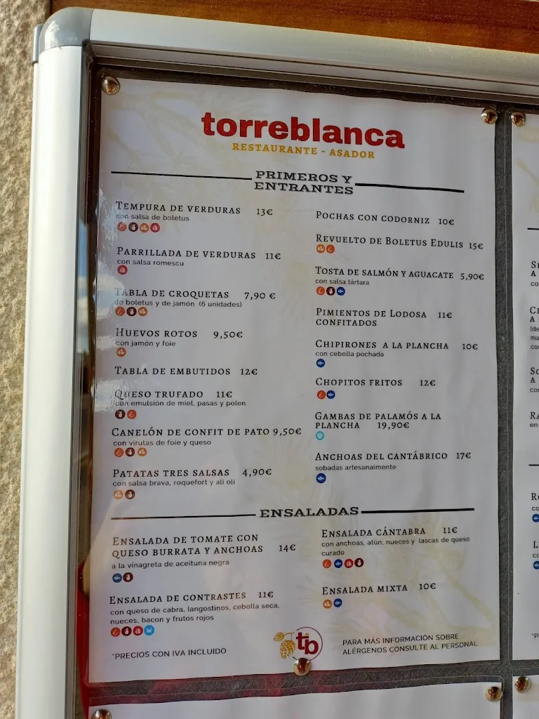 Menü_Hostal Restaurante Asador Torreblanca_Duruelo de la Sierra_Bild_1