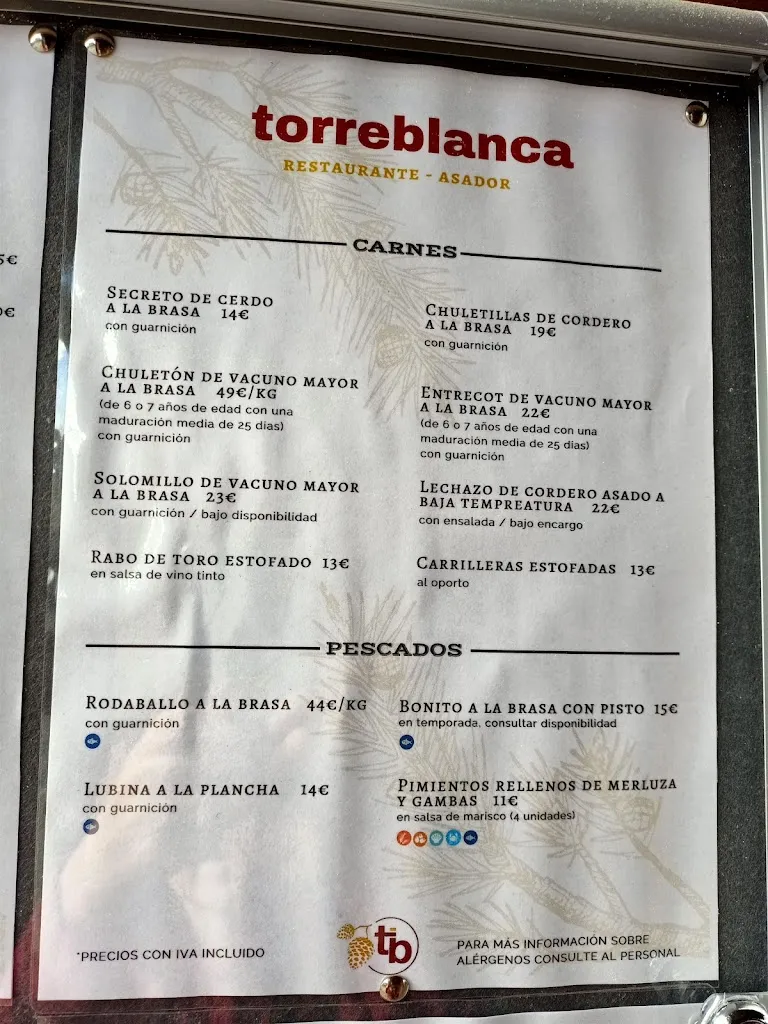 Menü_Hostal Restaurante Asador Torreblanca_Duruelo de la Sierra_Bild_3