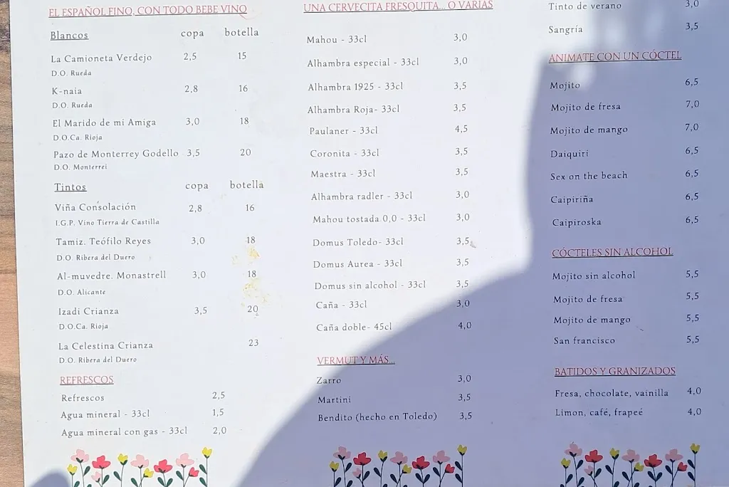 Menu_Terraza Quiosco de Caracena_Fresno de Caracena_image_1