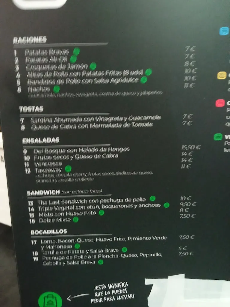 Menu_The Last Burger_Golmayo_image_4