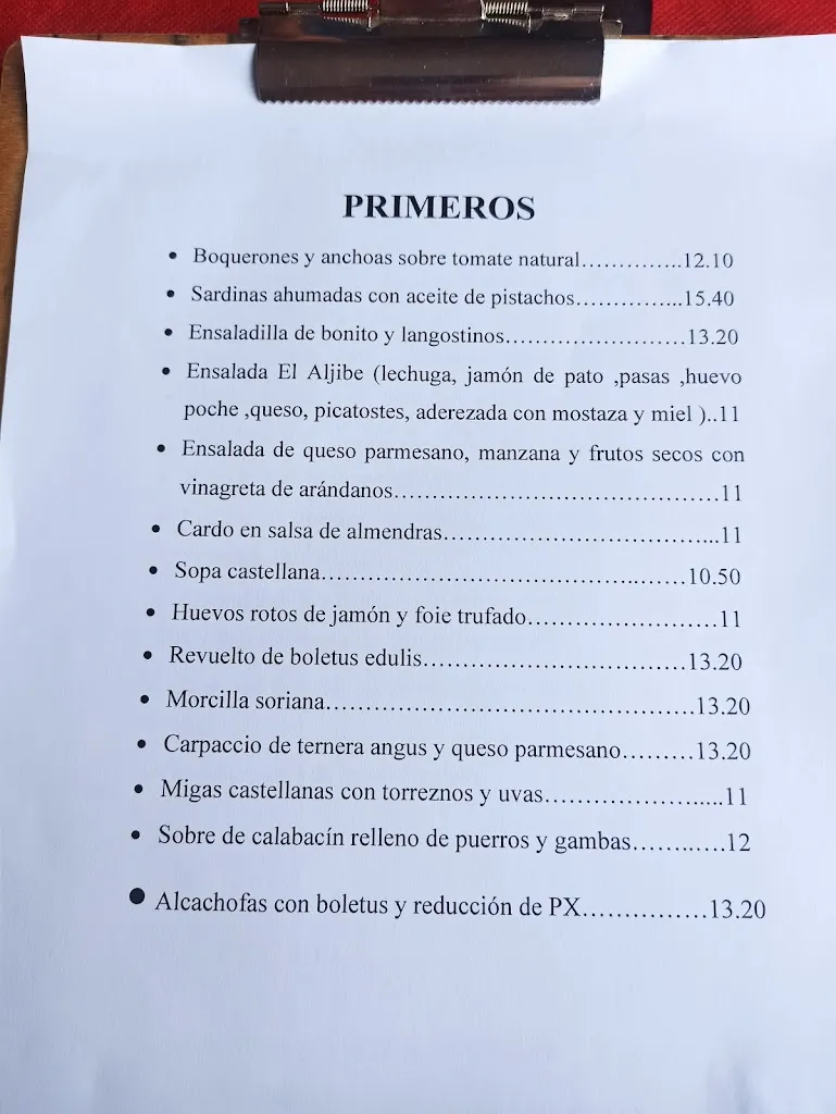 Menu_El Aljibe_Maján_image_1