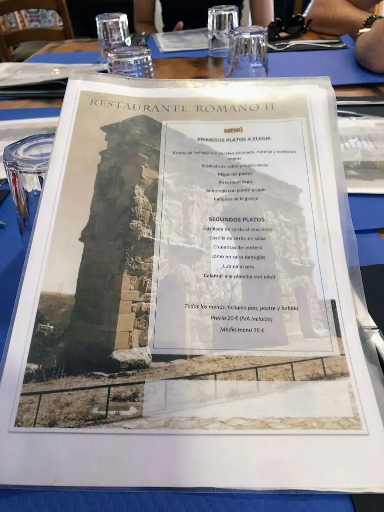 Menu_Restaurante Romano II_Medinaceli_immagine_2