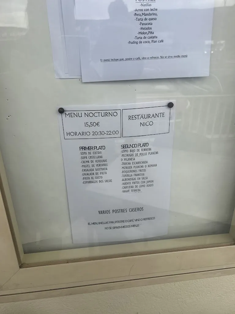 Menu_Hotel Restaurante Nico_Medinaceli_image_3
