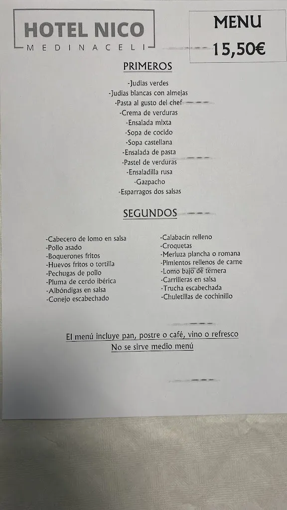 Menu_Hotel Restaurante Nico_Medinaceli_image_4