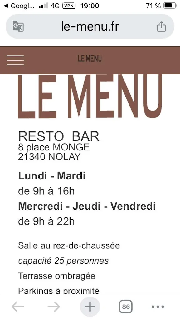 K H_Restaurant LE MENU_Nolay_review