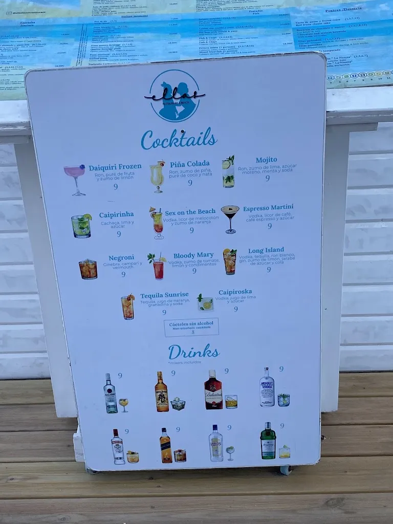 Menu_Ellas Restaurant & Beach_Oncala_image_1