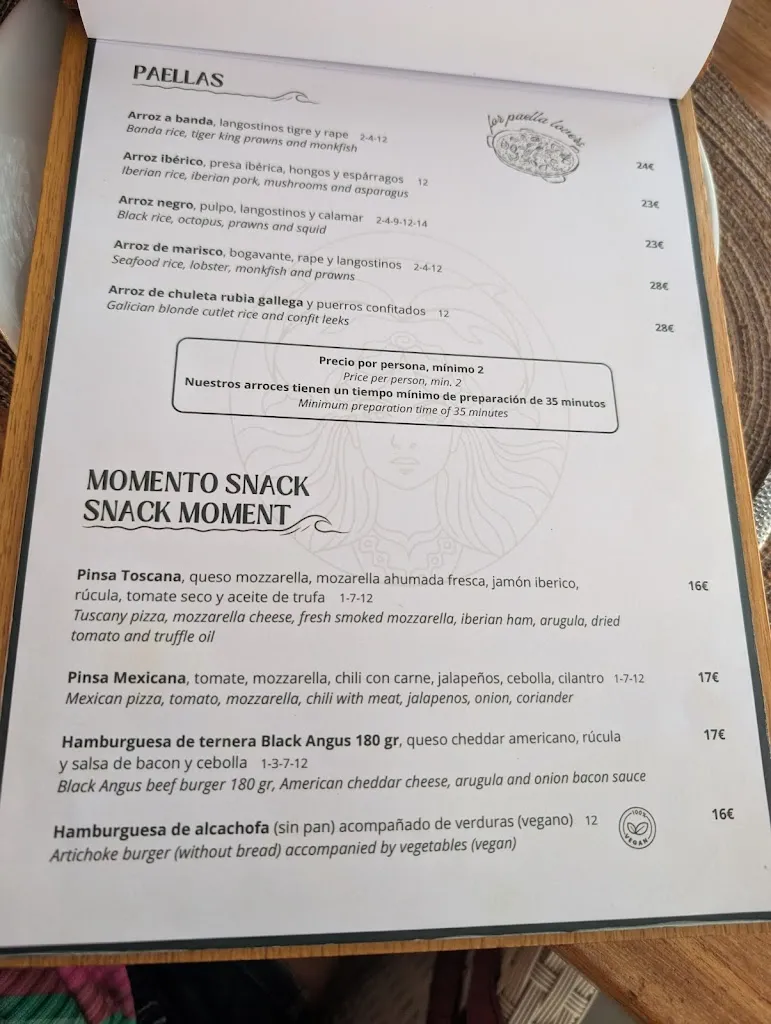 Menu_Los Delfines Beach Restaurant_Oncala_image_1