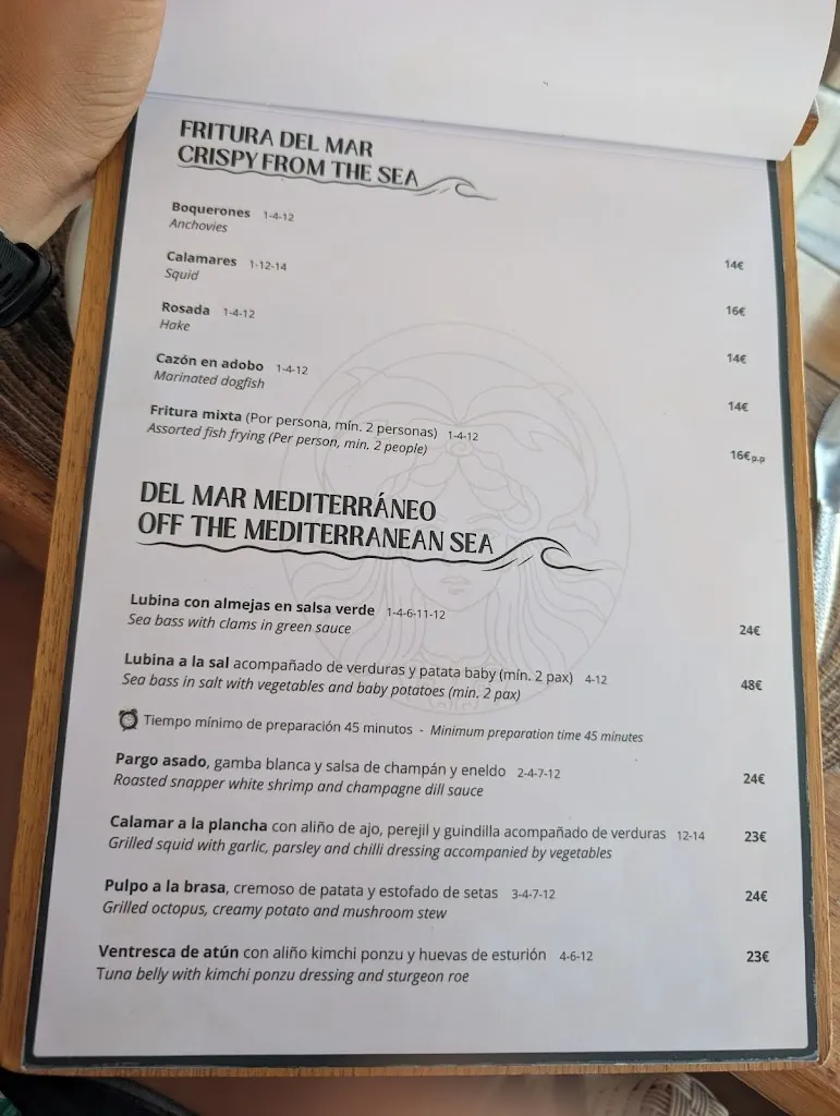 Menu_Los Delfines Beach Restaurant_Oncala_image_3