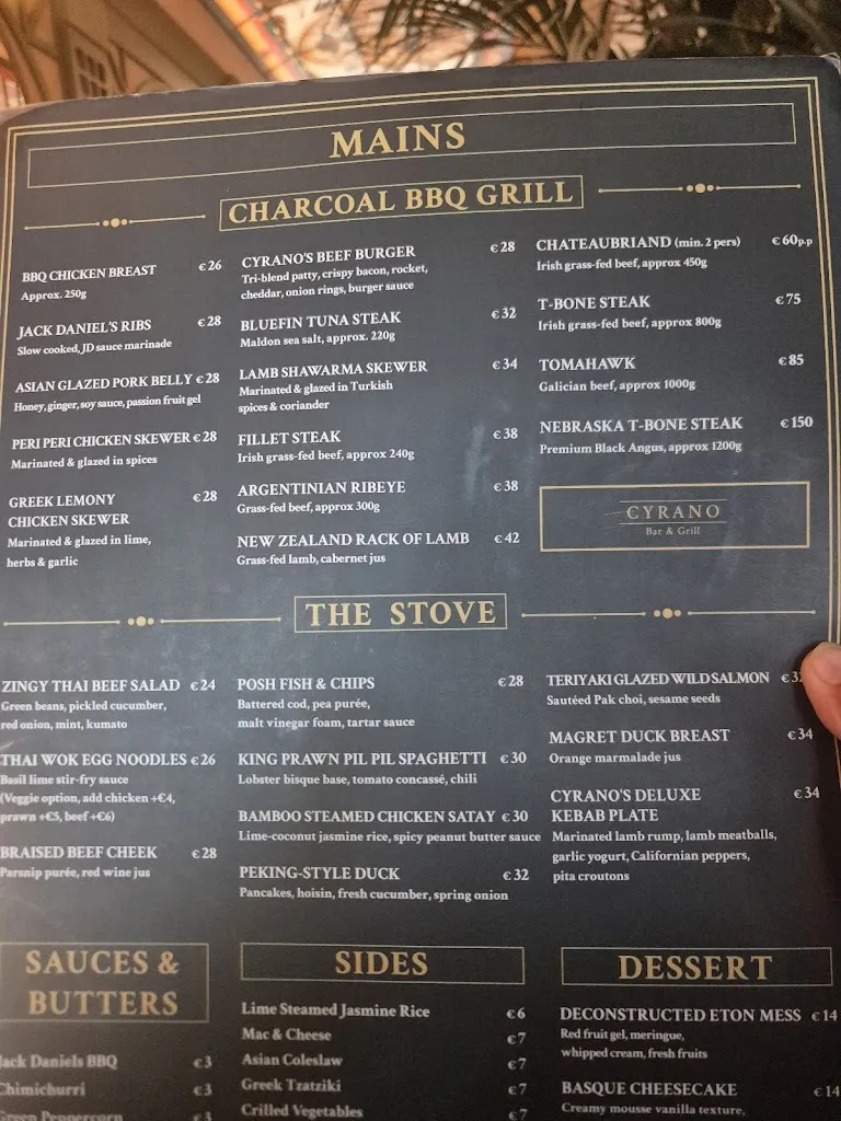 Menu_Cyrano Bar & Grill_Oncala_image_2