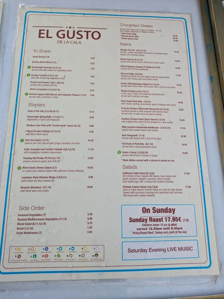 Menu_El Gusto de la Cala_Oncala_image_1