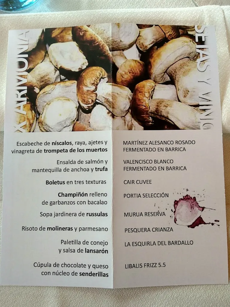 Menu_Restaurante Cintora Bar, desde 1970_Royo El_image_2