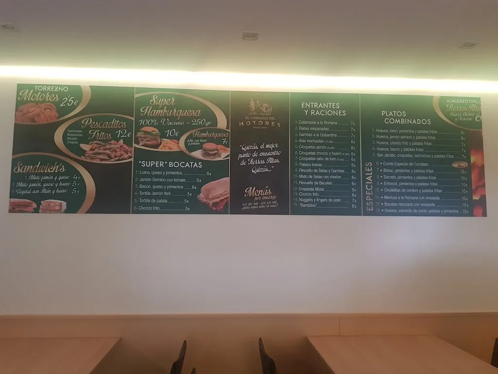 Menu_El Condado Del Motores_San Pedro Manrique_image_2