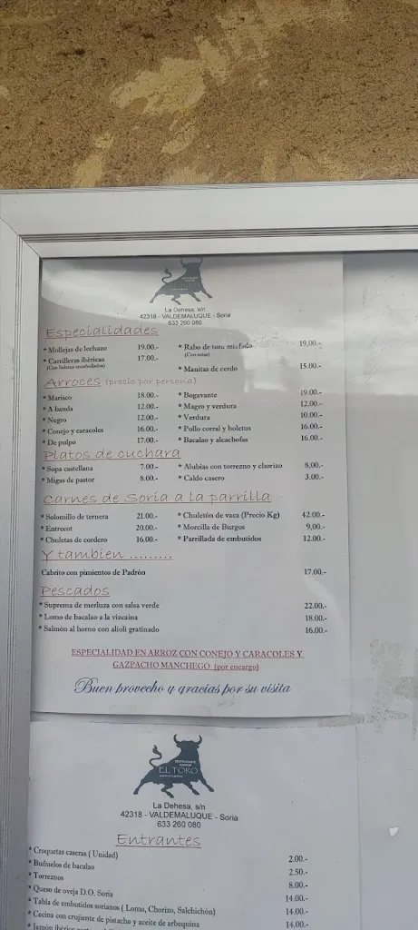 Menu_Restaurante El Toro_Torreblacos_image_2