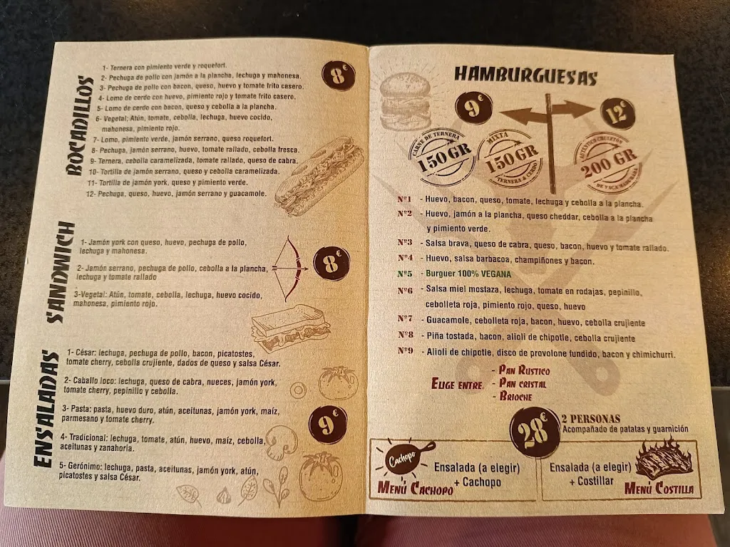 Menu_Bar-Restaurante El Caballo Blanco_Valtajeros_image_2