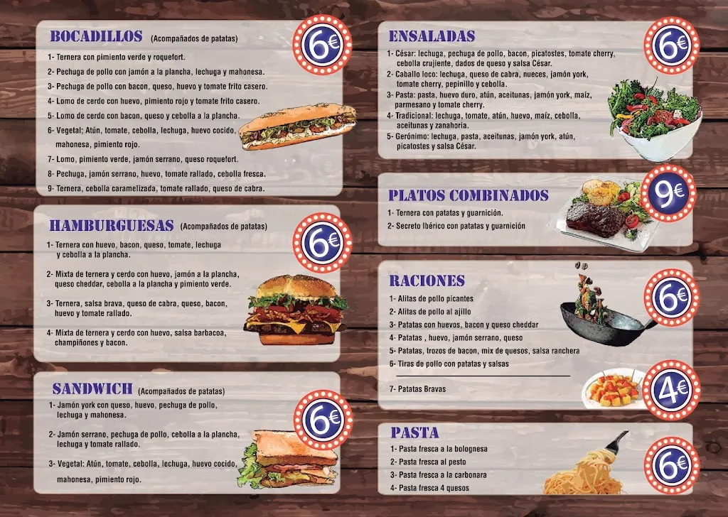 Menu_Bar-Restaurante El Caballo Blanco_Valtajeros_image_3