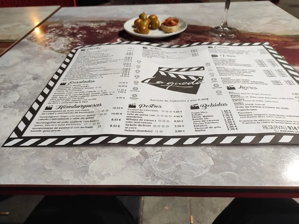 Menu_Restaurante La Quedá_Vadillo_immagine_1