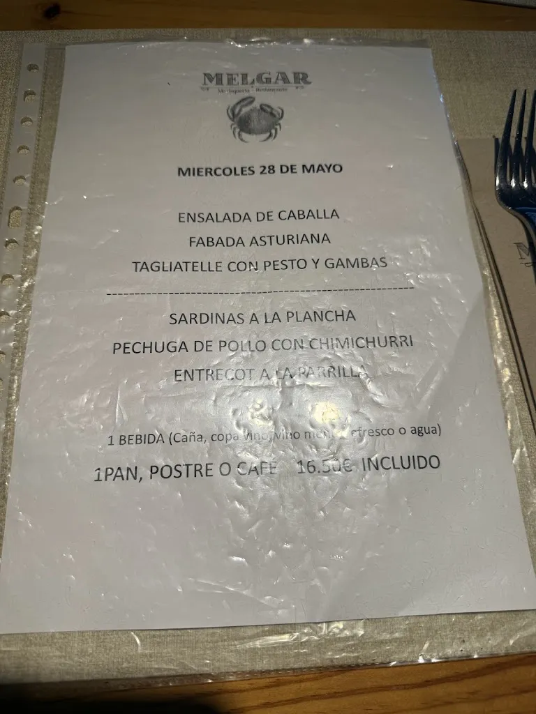 Menu_Marisquería Melgar_Vadillo_image_1