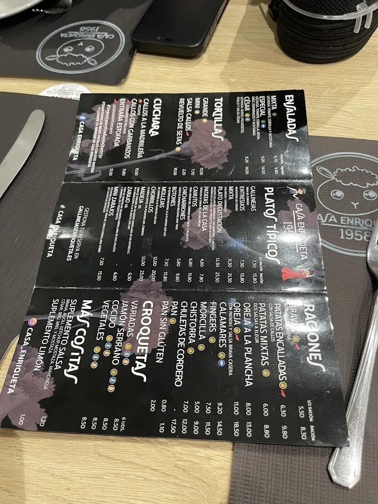 Menu_Casa Enriqueta_Vadillo_image_1