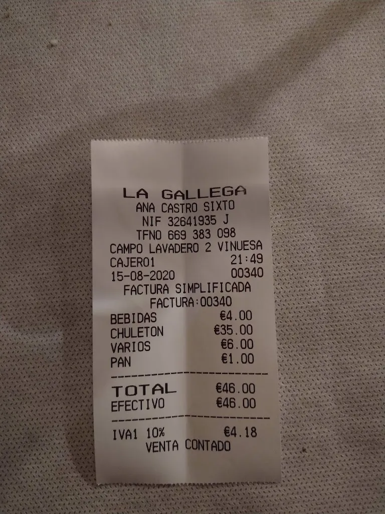 Gregory Beattie_Restaurante Asador La Gallega_Vinuesa_review