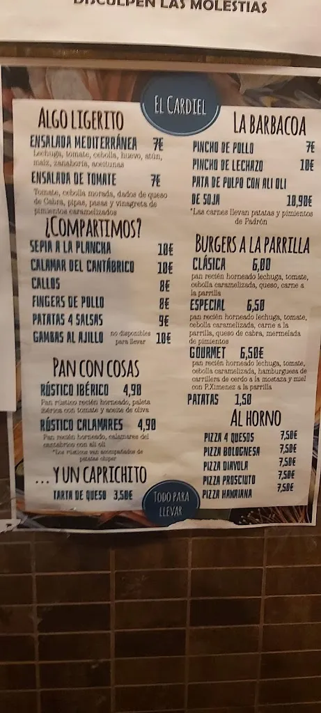 Menu_Restaurante El Cardiel_Viana de Duero_immagine_1