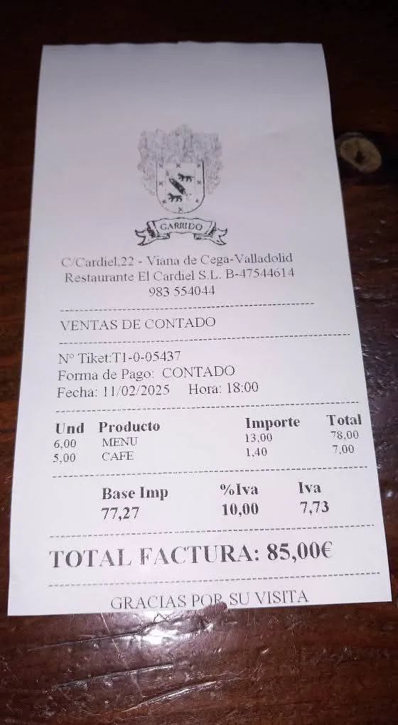 Cartagenero_Restaurante El Cardiel_Viana de Duero_recensione