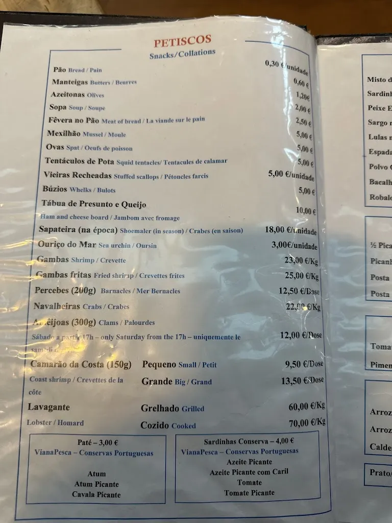 Menu_Casa Primavera - Taberna Soares_Viana de Duero_image_3