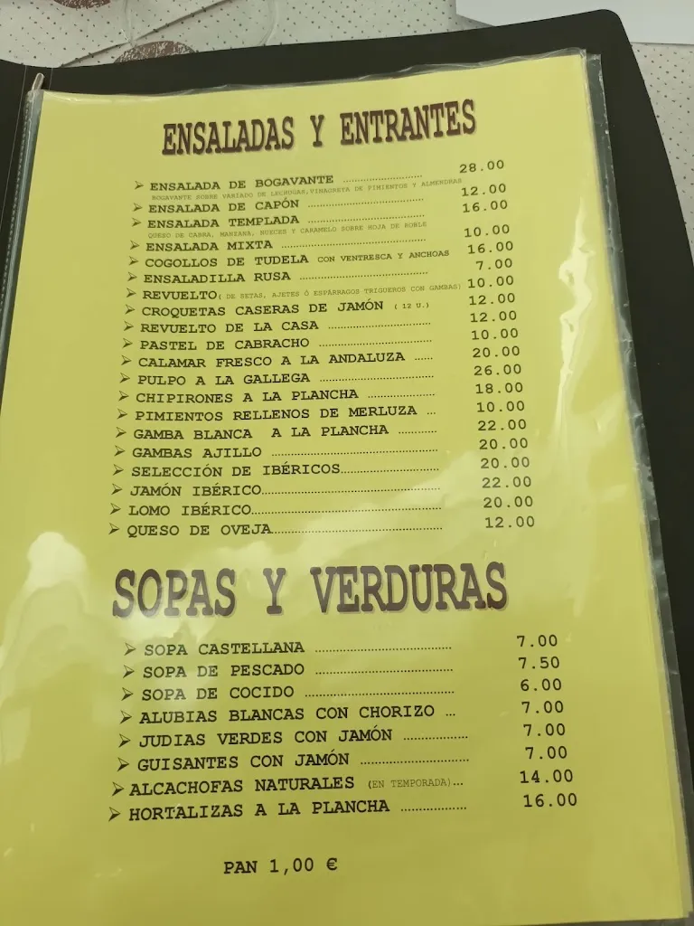 Menu_Mesón Duero Restaurante_Viana de Duero_image_1