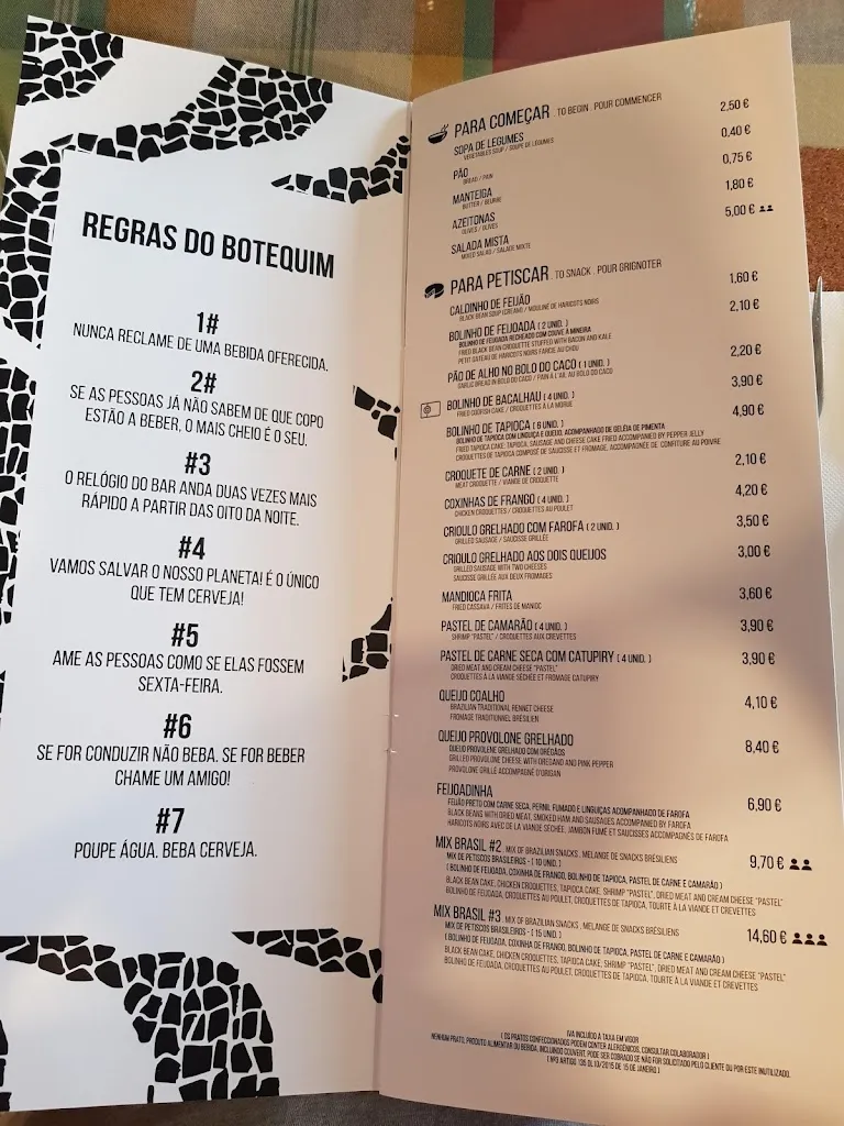 Menu_Botequim Atlântico_Viana de Duero_image_1