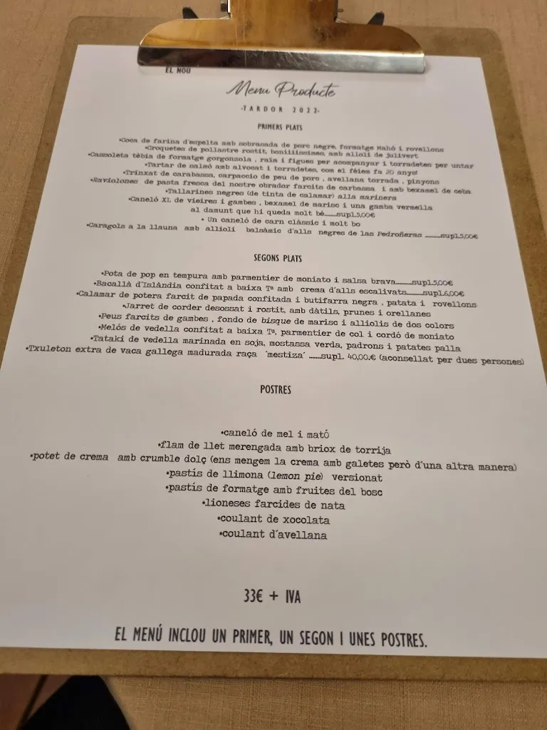 Menu_Restaurant Casa Gurí_Alcover_image_3