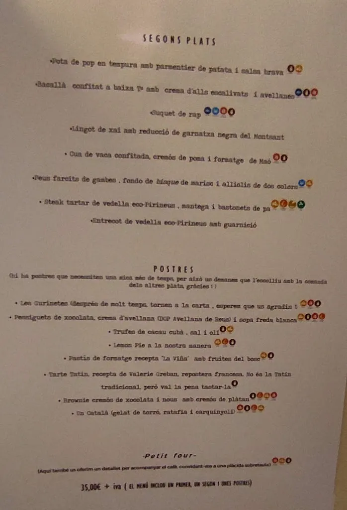 Menu_Restaurant Casa Gurí_Alcover_image_4