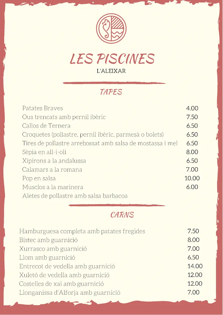 Menu_Menja Bé Piscines l’Aleixar_Aleixar_image_1