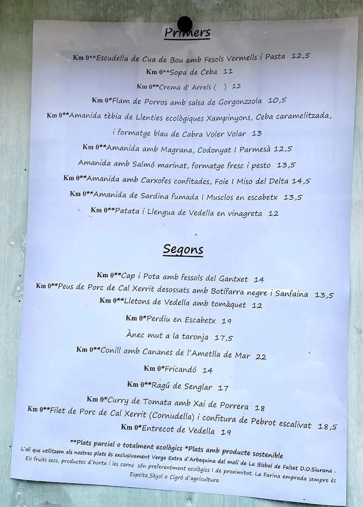 Menu_Restaurant la Cooperativa_Alforja_immagine_4