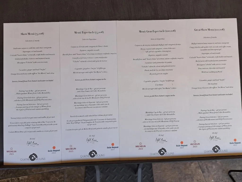 Menu_Quatre Molins_Alforja_image_2