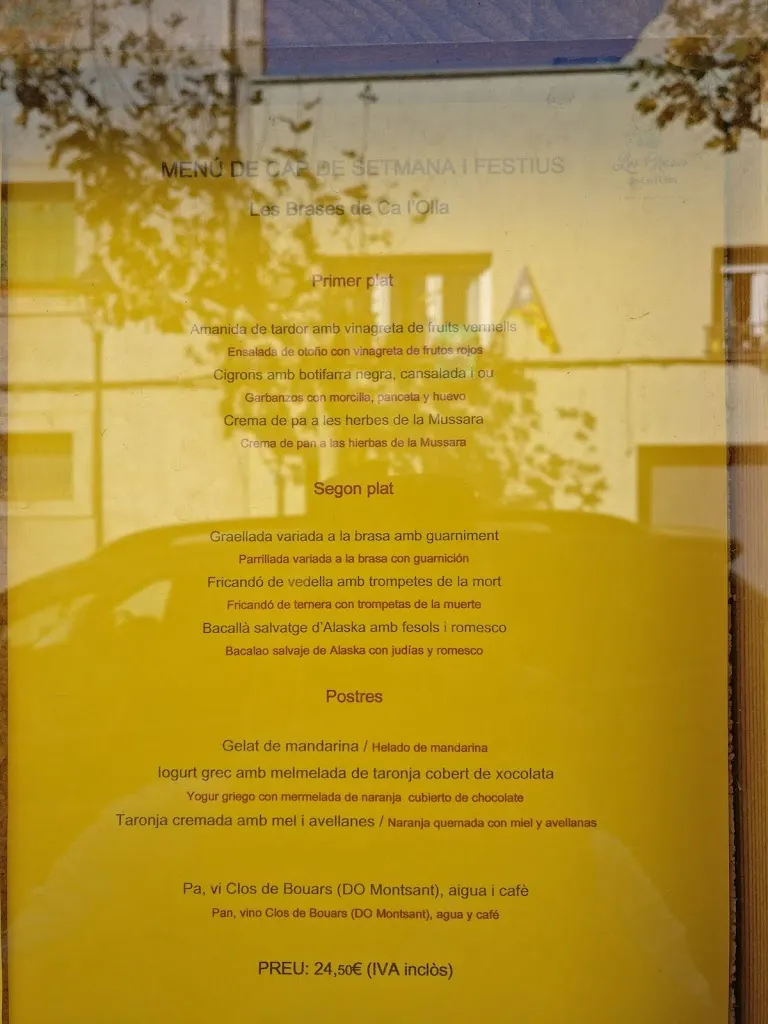 Menu_Restaurant Les Brases de Vilaplana_Alforja_image_4