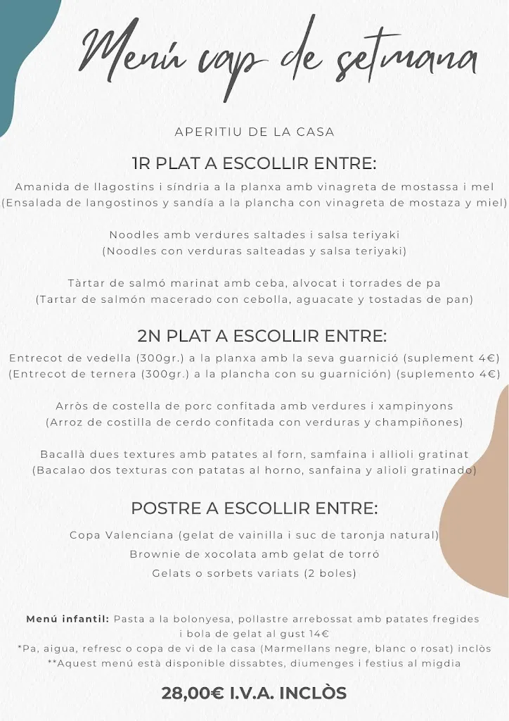 Menu_Restaurant l'Esparver_Alforja_image_2