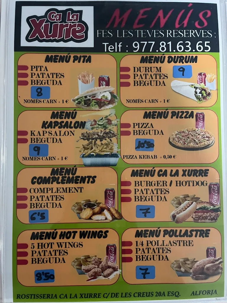 Menu_POLLOS & KEBAB’S CALAXURRE_Alforja_image_4