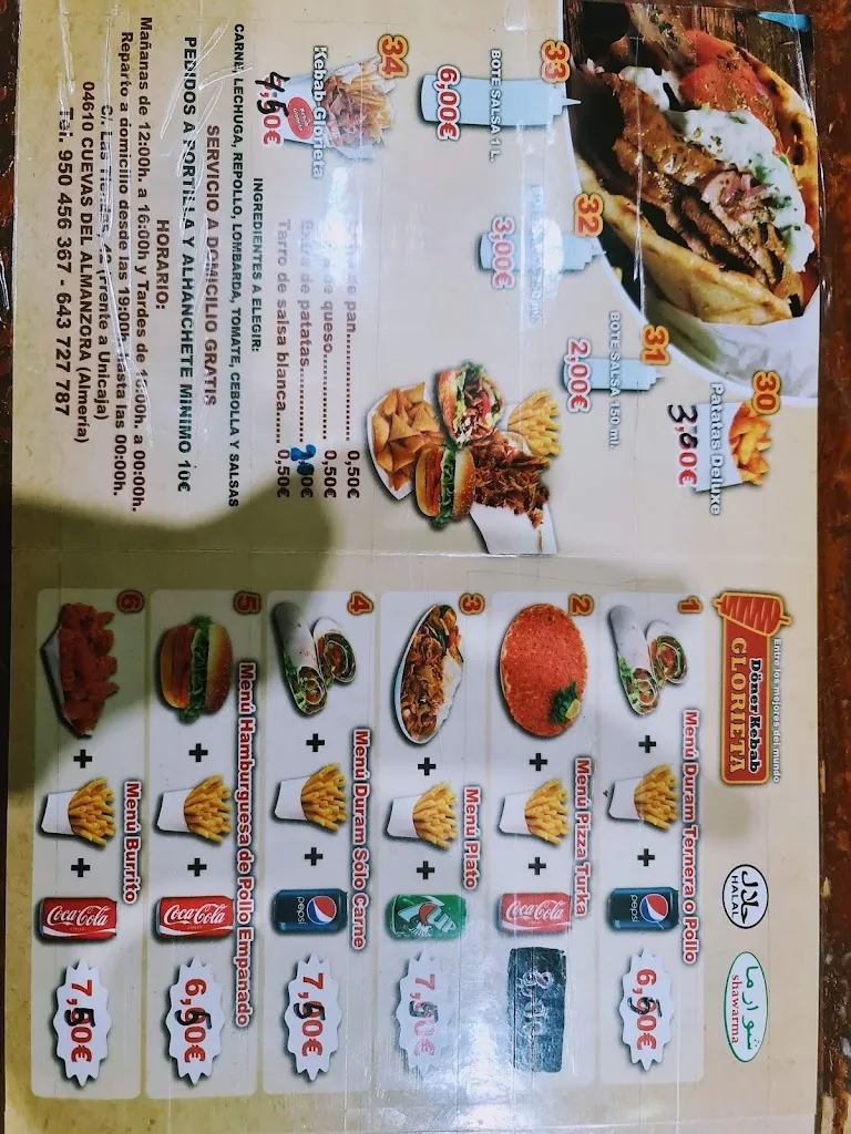 Menu_Doner Kebab_Cuevas del Almanzora_image_2