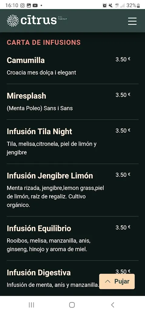 Menu_Citrus del Tancat_Alcanar_immagine_2