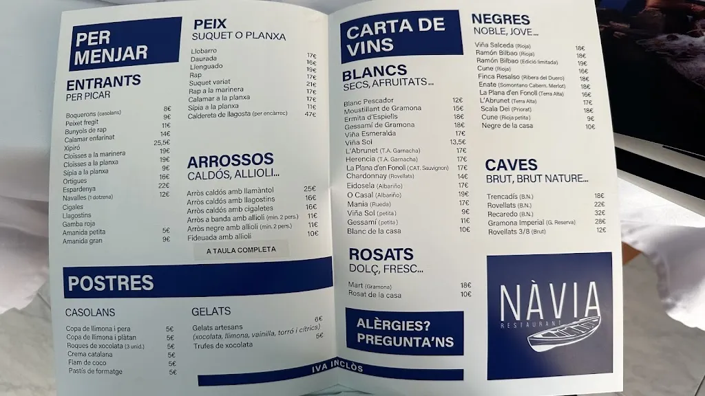 Menu_Restaurant Navía_Alcanar_image_1
