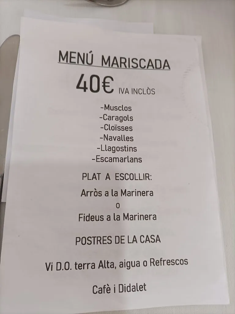 Menu_Restaurant Casa Esquerra_Alcanar_immagine_3
