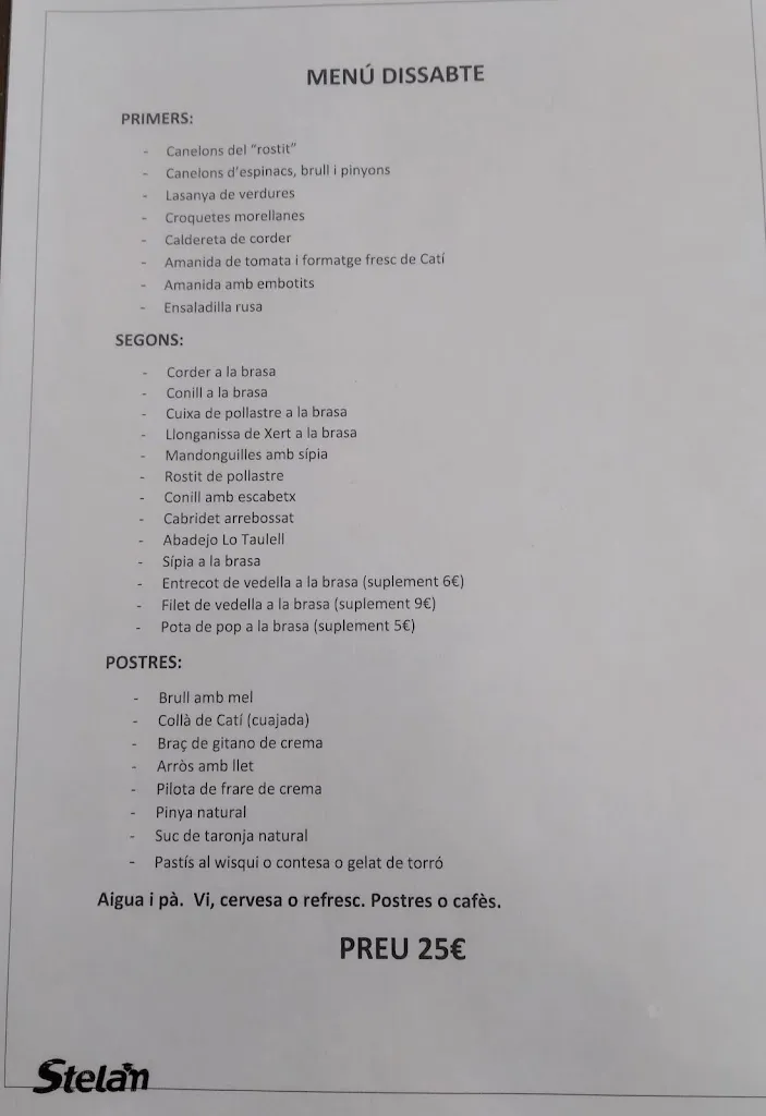 Menu_Restaurant Lo Taulell de Maria José_Alcanar_image_2