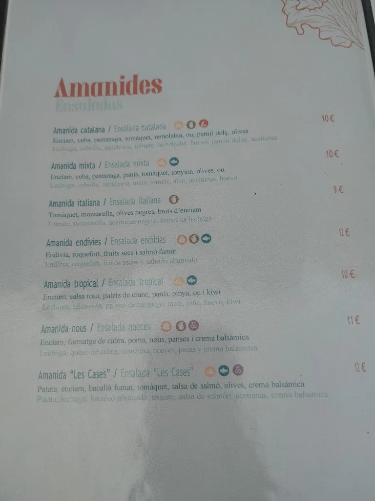 Menu_Restaurant Pizzeria Les Cases_Alcanar_image_4